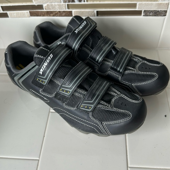 Specialized Body Geometry MTB Sport Black 6111-4047 Cycling Shoes Mens 14 - Picture 1 of 4